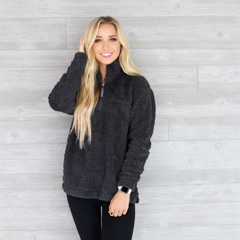 Cozy Sherpa Pullover